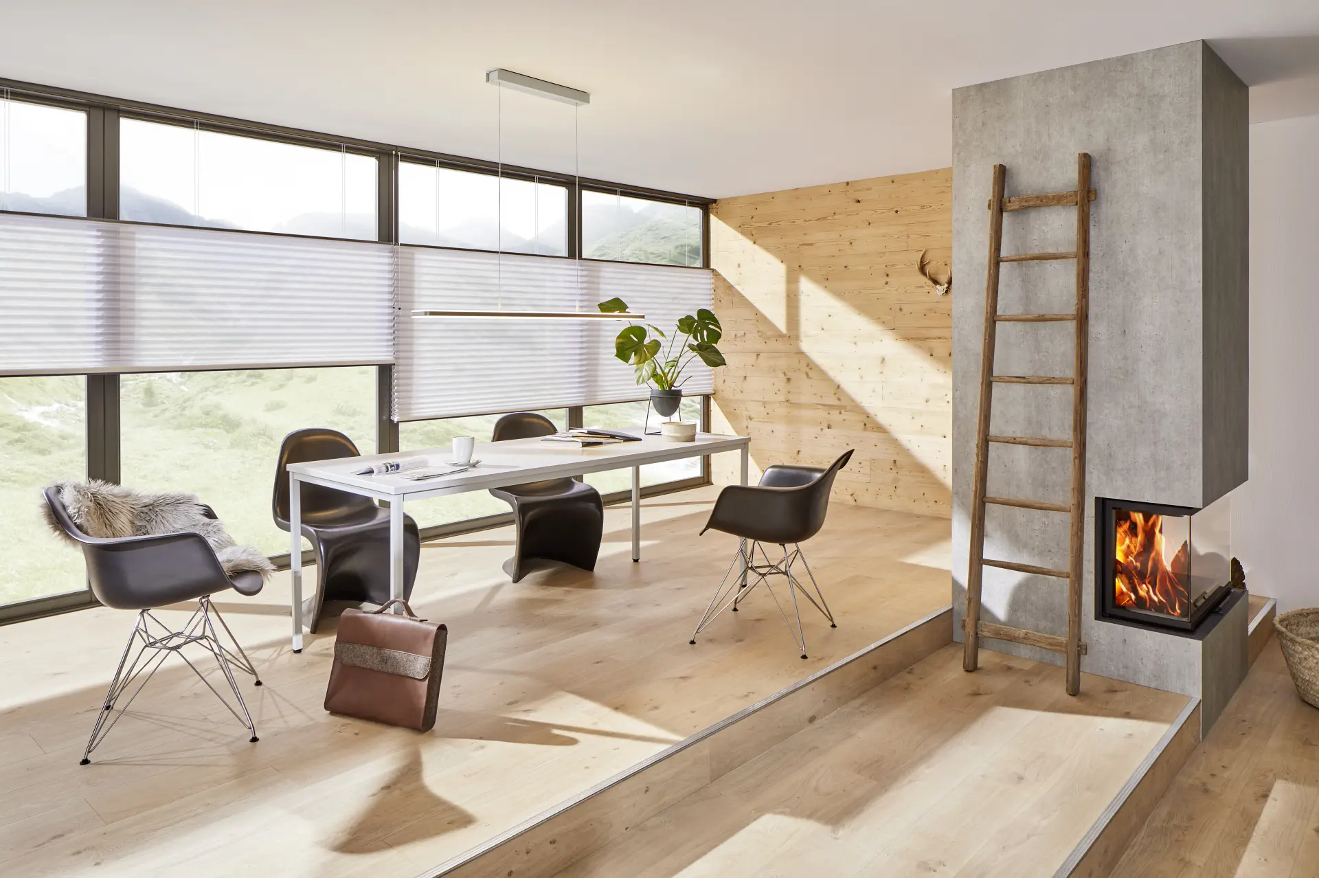 sandnes-markise_plissegardiner_duette-shades-full-room-photo-top-down-bottom-up-white-in-living-room sandnes-markise_plissegardiner_duette-shades-full-room-photo-top-down-bottom-up-white-in-living-room
